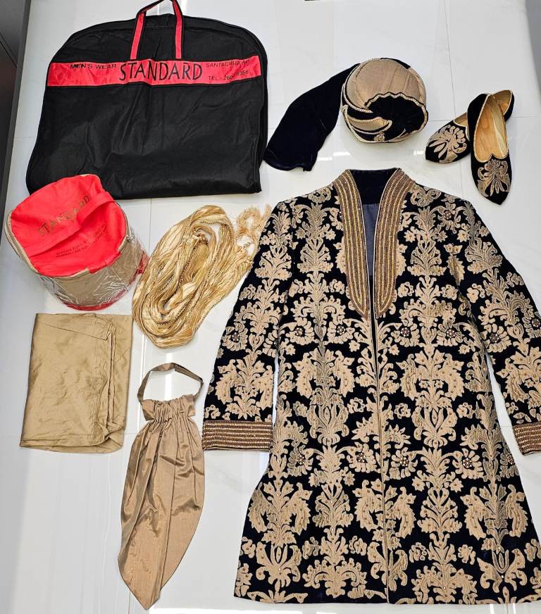 Indian Asian Traditional Mens Wedding Event Kurta Sherwani Outfit