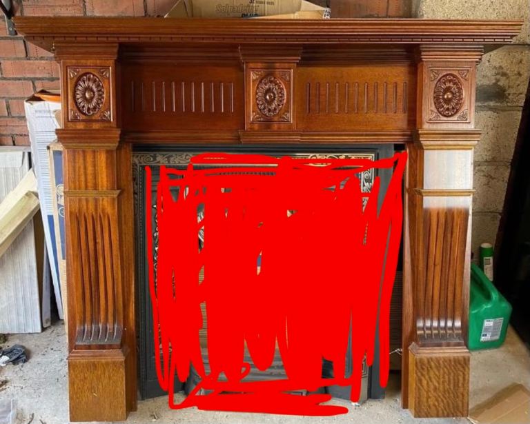 Fireplace surround 
