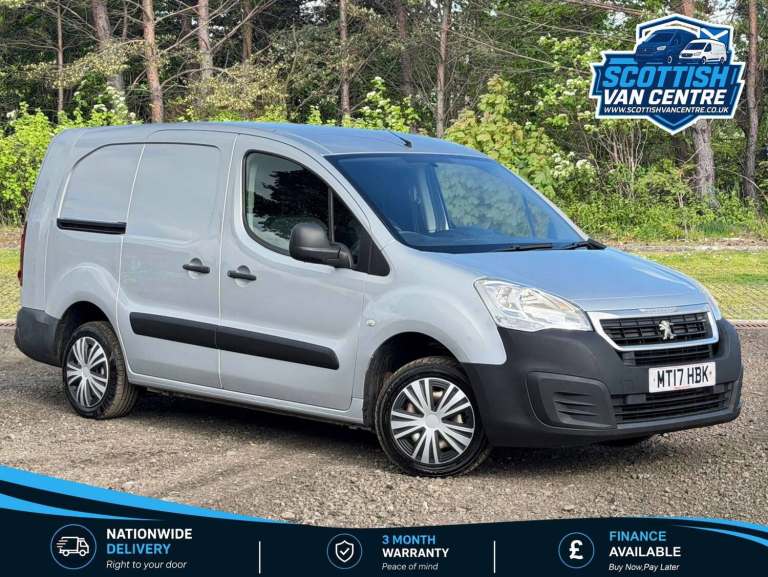 2017 Peugeot Partner 750 S 1.6 BlueHDi 100 Van [non Start Stop] PANEL VAN DIESEL Manual