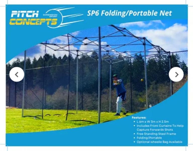 Cricket batting net SP6 Pitch Concepts