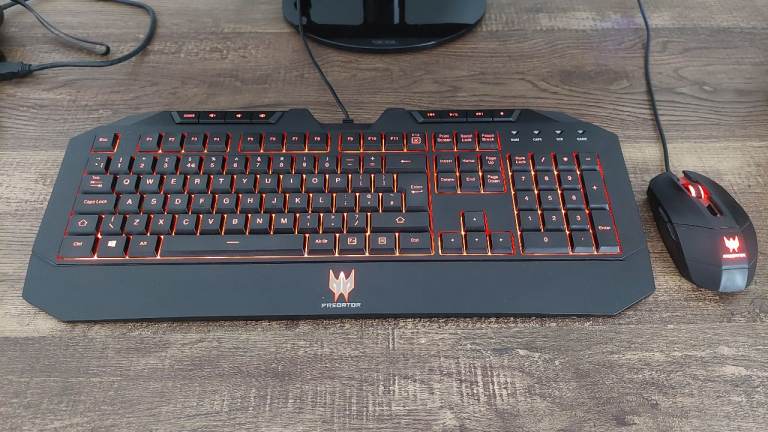 Acer Predator Keyboard and mouse