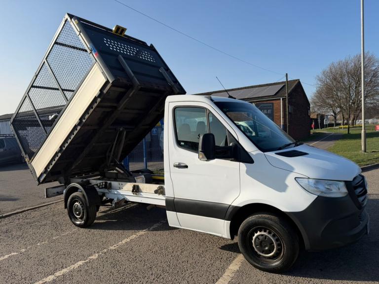 2020 Mercedes-Benz Sprinter 316 caged tipper 88k 2.1 finance available towbar 1 owner delivery  C...
