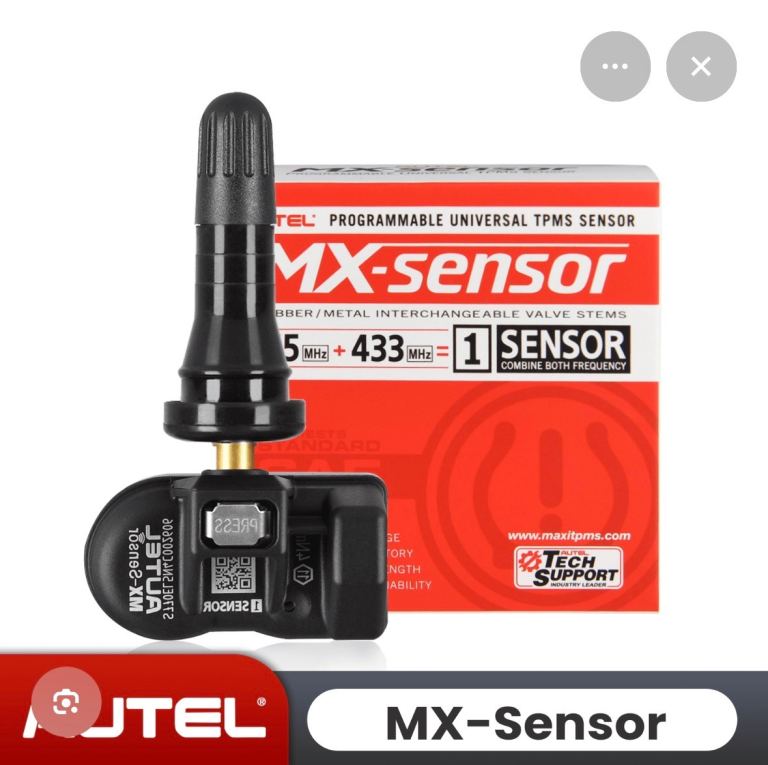 Autel mx one TPMS senors