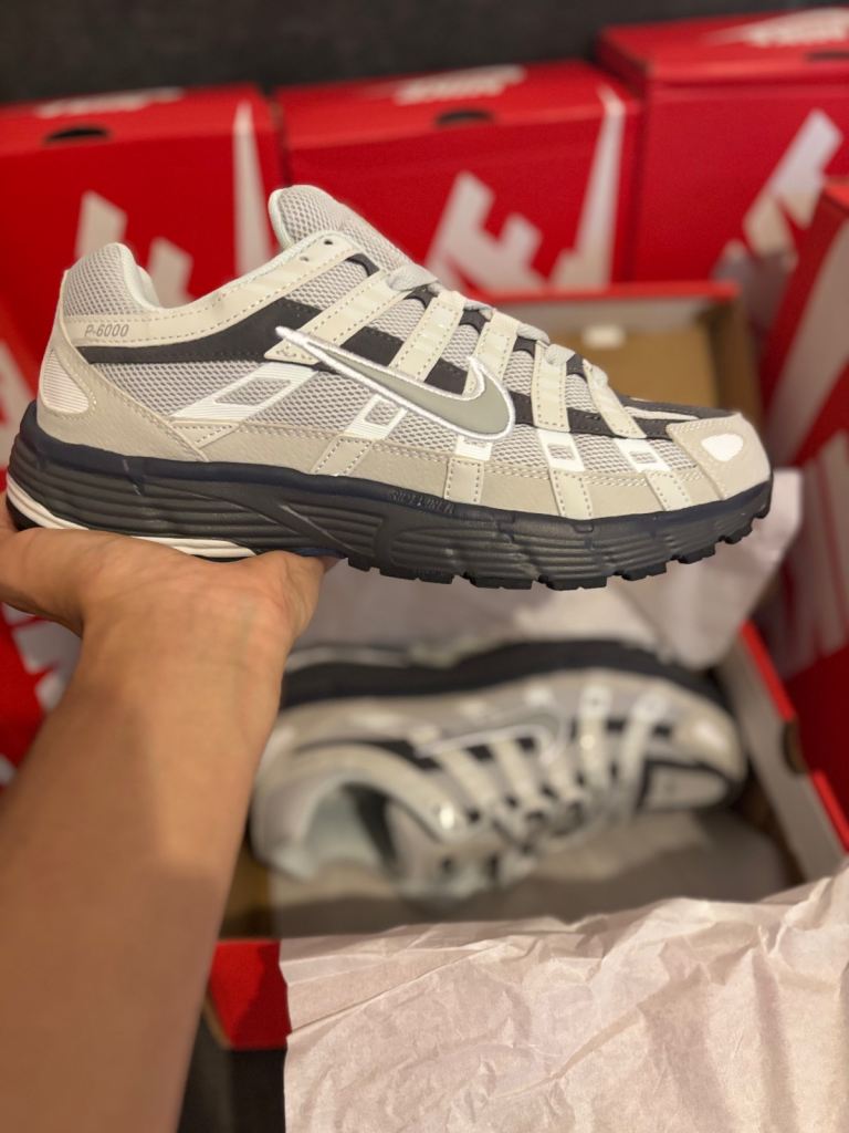 Nike P-6000 Photon Dust Light Smoke Grey Anthracite Size 10 UK