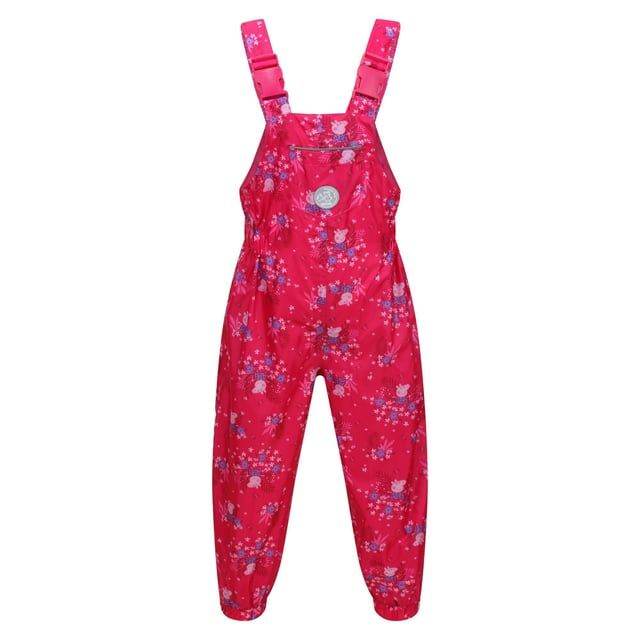 Brand New REGATTA MUDDY PUDDLE PEPPA PIG DUNGARESS - UK 9-12M
