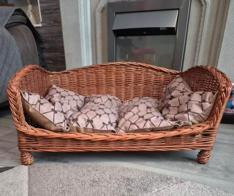 Wicker Dog Bed