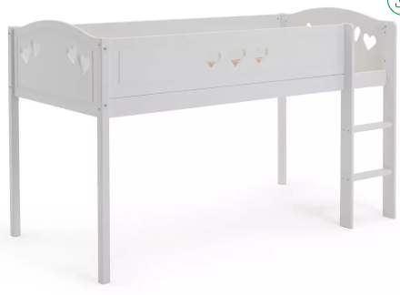Argos Mia Mid Sleeper Bed (Dismantled) with Mattress