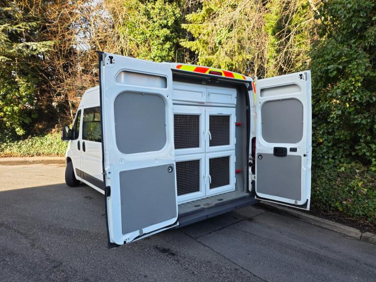 2016 CITROEN RELAY 2.2 HDI HIGH ROOF MWB CREW VAN EURO6 DOG UNIT CAGES EX POLICE