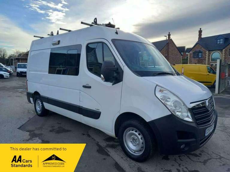 Vauxhall Movano L2H2 F3500 P/V CREW VAN / MESS VAN / CAMPER / NIGHT HEATER