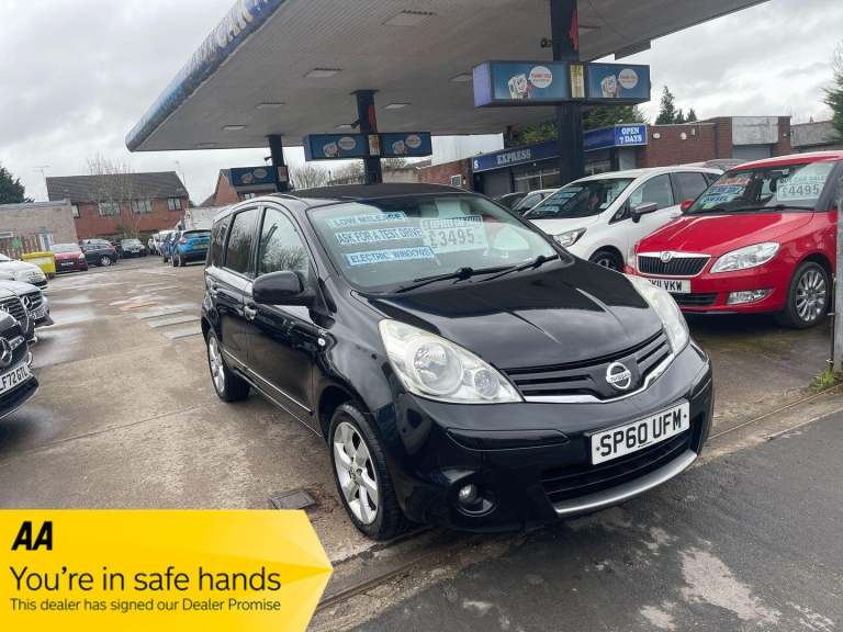 2010 Nissan Note 1.4 16V n-tec Euro 5 5dr MPV Petrol Manual