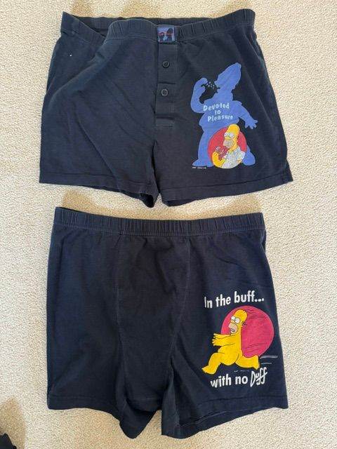 Simpsons Pyjama Shorts