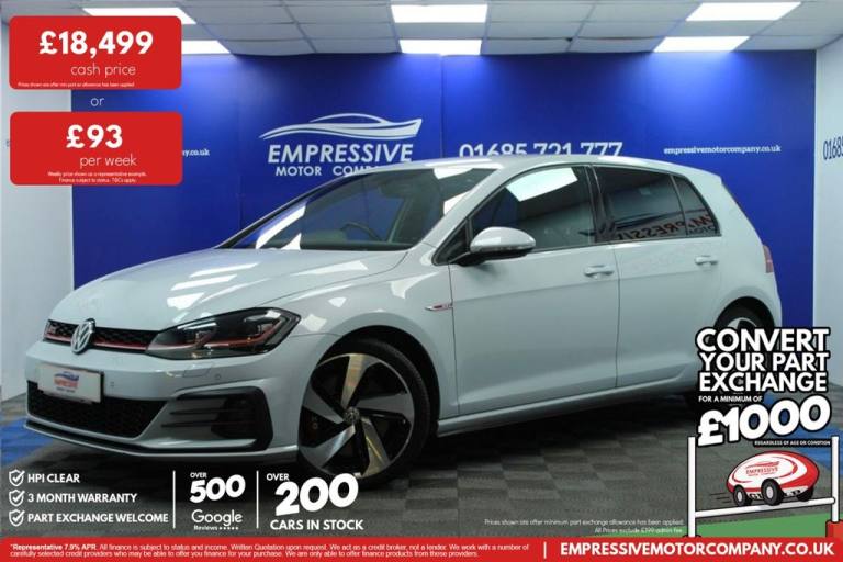 2019 19 VOLKSWAGEN GOLF 2.0 TSI GTI PERFORMANCE HATCHBACK 5DR PETROL MANUAL EURO