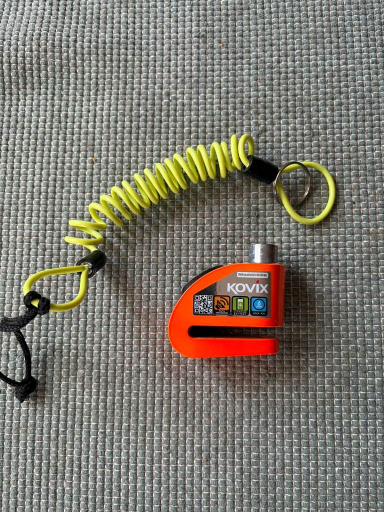 Kovix KD6 - Motorbike disc lock + alarm
