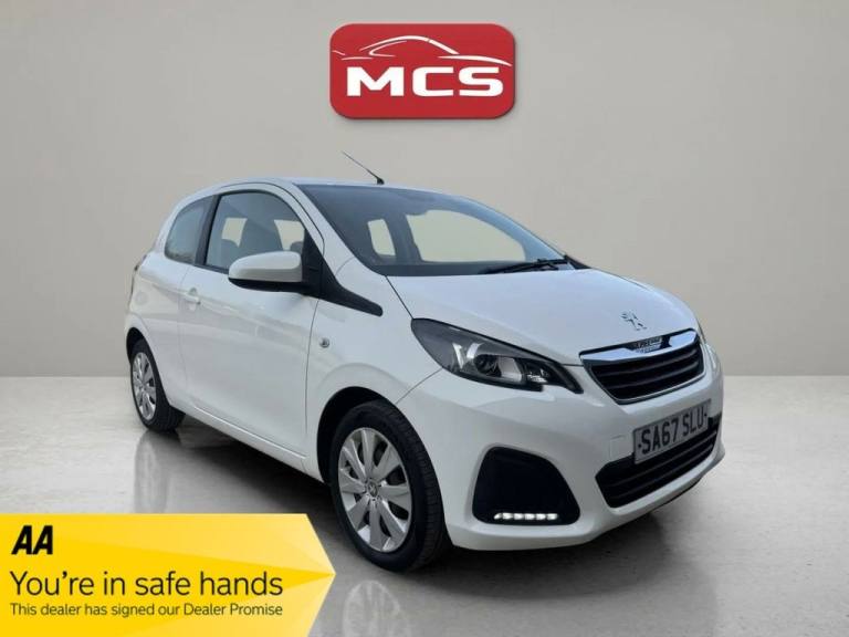 2017 Peugeot 108 1.0 Active Hatchback 3dr Petrol Manual Euro 6  Hatchback Petrol Manual