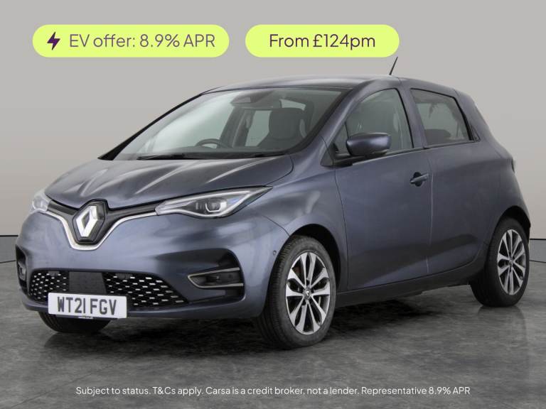 2021 Renault Zoe R135 EV50 52kWh GT Line Hatchback 5dr Electric Auto (Rapid Charge) (134 bhp Hatc...