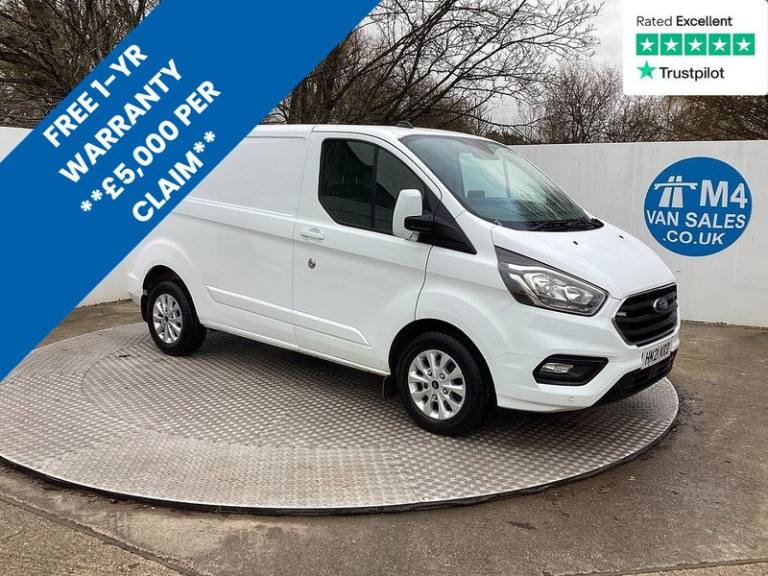 2021 Ford Transit Custom 280 EcoBlue Limited SWB L/R A/C Euro 6 SWB Panel Van Diesel Manual
