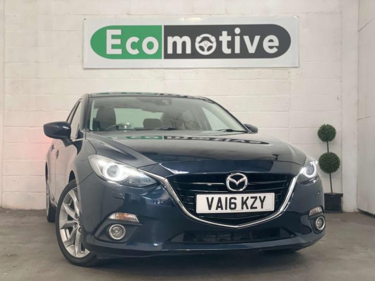 2016 Mazda Mazda3 2.0 SKYACTIV-G Sport Nav Fastback 4dr Petrol Manual Euro 5 (s/s) (120 ps) Saloo...
