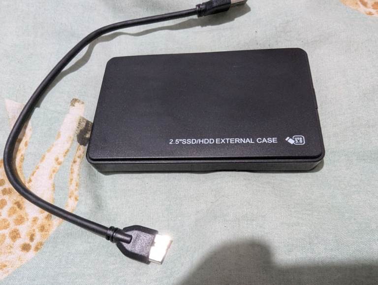 2.5 inch USB 3.0 500GB EXTERNAL HARD DRIVE EXTERNAL HDD + LEAD IN FULL WORKING ORDER. 