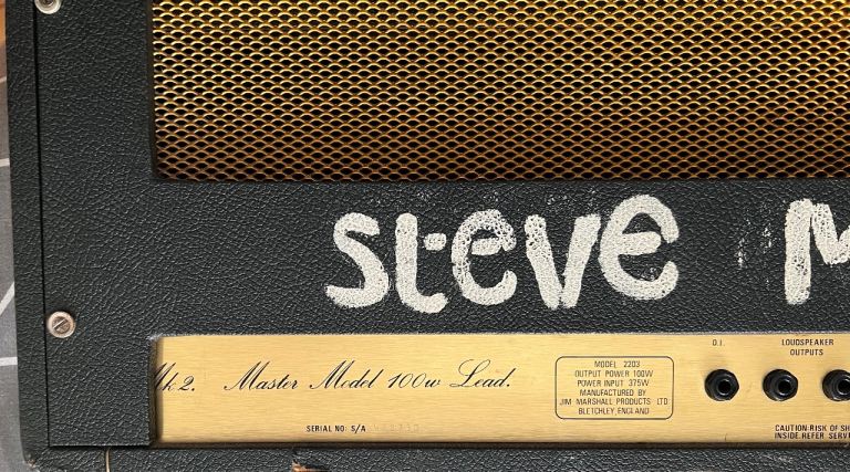 Marshall 1960s-70s 100 watt Super bass amp plus Marshall 100 watt white amp chassis 