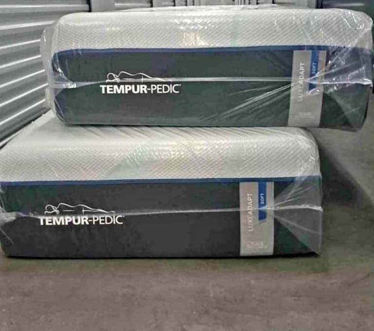 Tempur-Pedic LuxeAdapt Soft Mattress – New & Wrapped