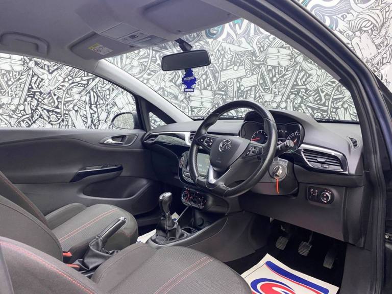 2018 Vauxhall Corsa 1.4i Turbo Black Edition Hatchback 3dr Petrol Manual Euro 6 (s/s) (150 ps) Ha...