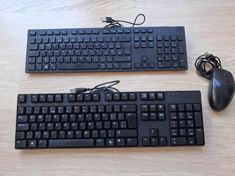 Computer keyboards and Mouse