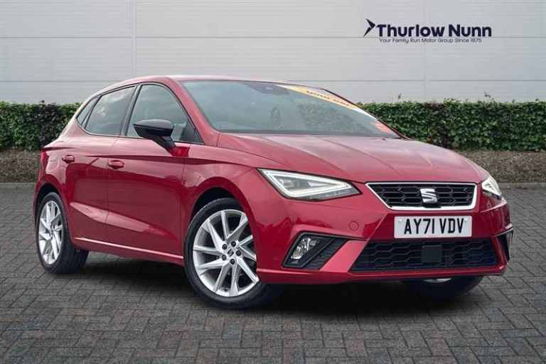 2021 SEAT Ibiza 1.0 TSI FR Hatchback 5dr Petrol Manual Euro 6 (s/s) (95 ps) Hatchback Petrol Manual