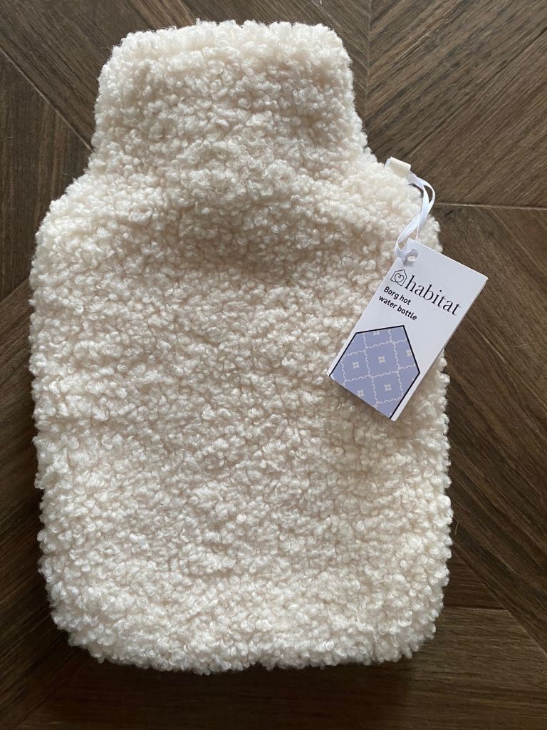Habitat Borg hot water bottle new