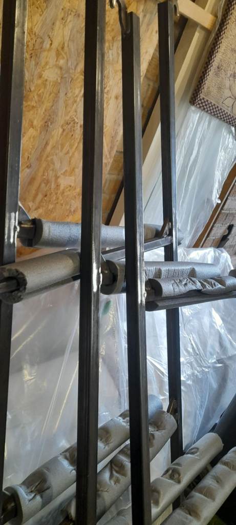 Heavy duty container brackets for storage 
