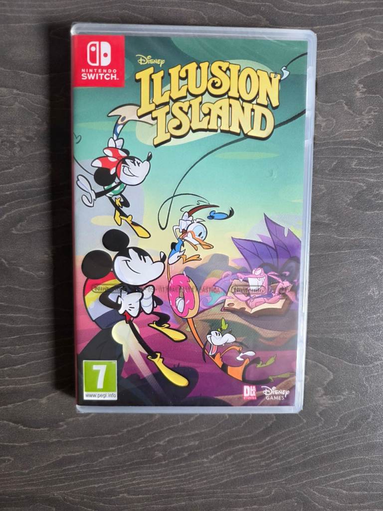 Nintendo Switch Disney Illusion Island Brand New Sealed