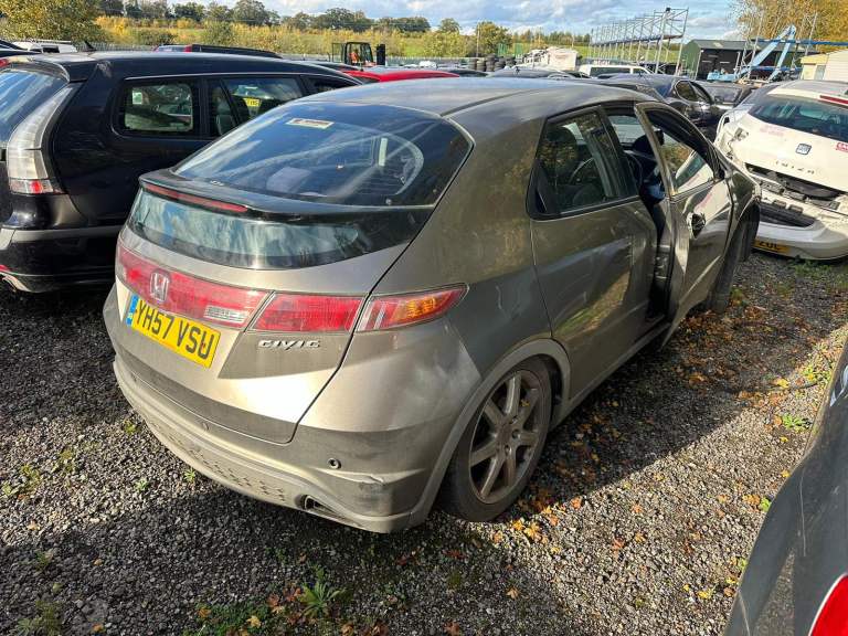 2007 HONDA CIVIC GREY BREAKING SPARES PARTS