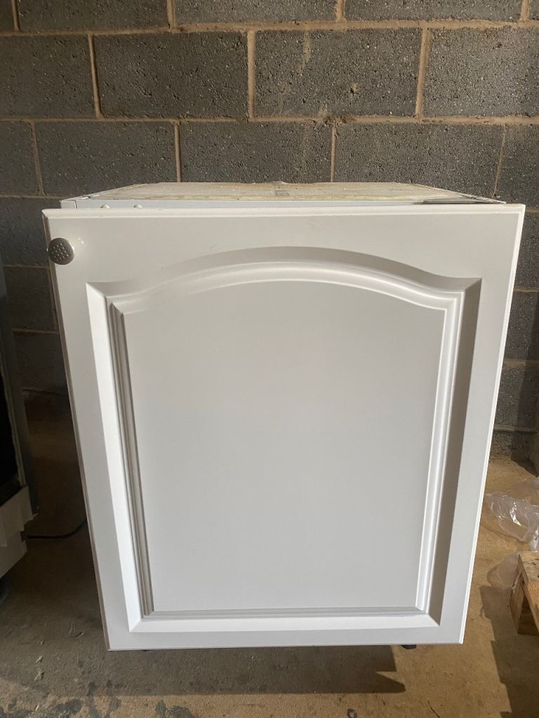 Integrated white Fridge 