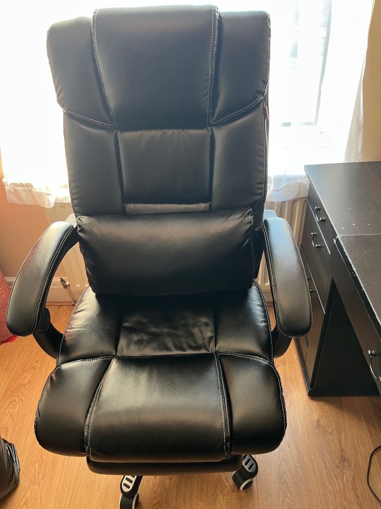 Premium Executive Office Chair – Reclining Swivel Chair 