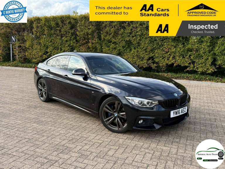 2016 BMW 4 Series Gran Coupe 2.0 420i M Sport Hatchback 5dr Petrol Auto Euro 6