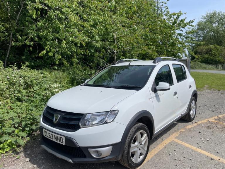 DACIA SANDERO STEPWAY 1.5 DCI LAUREATE 63 REG WHITE 5 DOOR MOT FEBRUARY 2027 TAX£20 LOW INSURANCE
