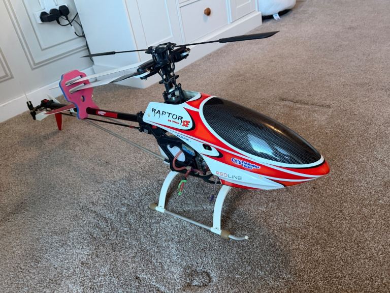 Raptor RC Helicopters - Various Models, Good Condition