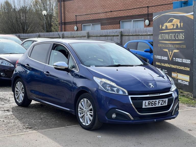 2016 Peugeot 208 1.2 PureTech 110 Allure 5dr EAT6 HATCHBACK Petrol Manual
