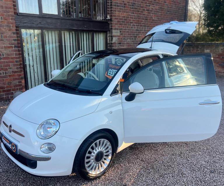 2013 Fiat 500 0.9 TwinAir Lounge 3dr HATCHBACK Petrol Manual