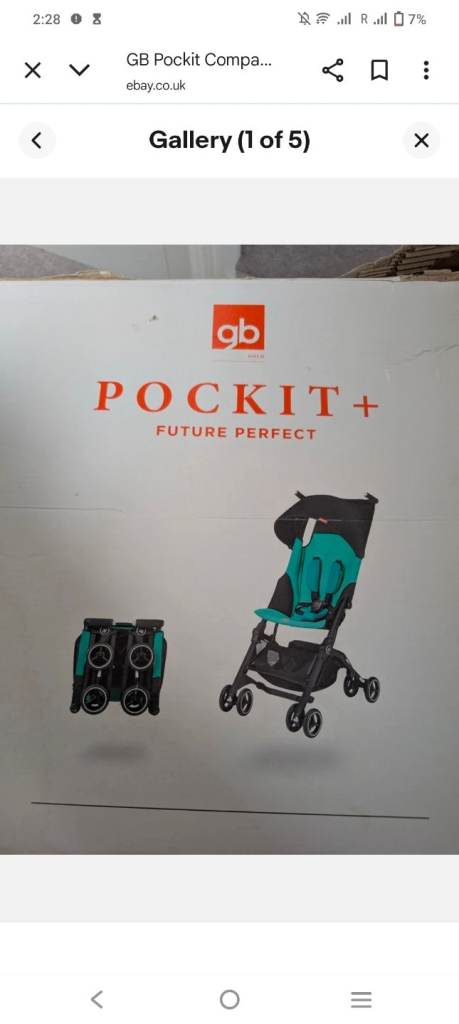 image for G b Pocket stroller 