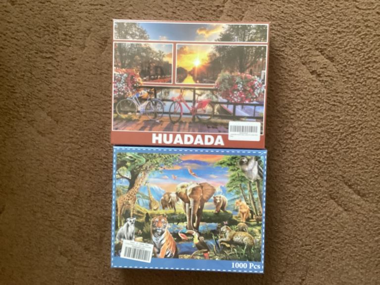 1000 piece jigsaws brand new still in wrapper