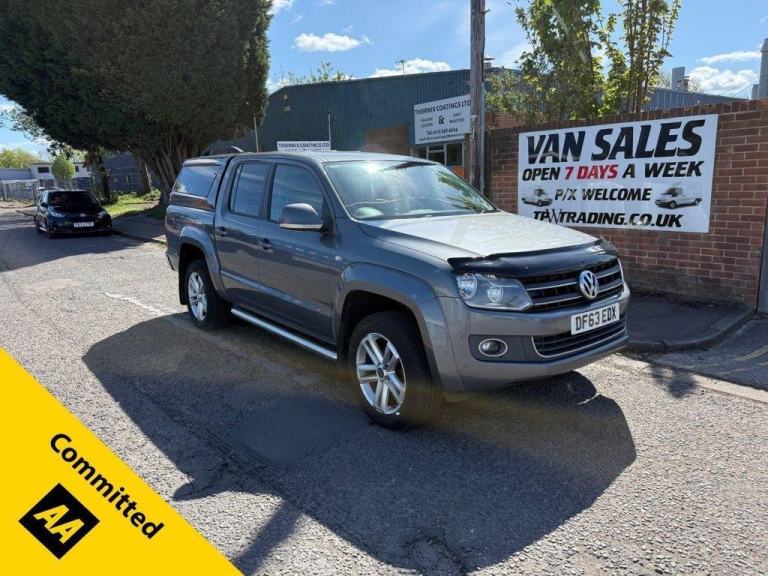 2014 63 VOLKSWAGEN AMAROK 2.0 BITDI BLUEMOTION TECH HIGHLINE PICKUP DOUBLE CAB 4