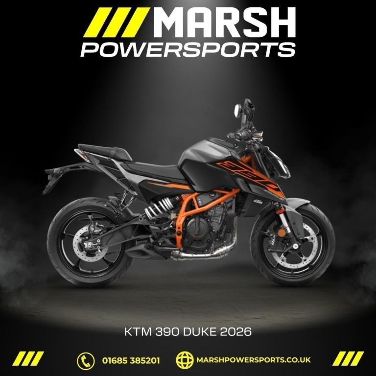390 Duke 2026 Model - KTM Main Dealer - 0% Finance!