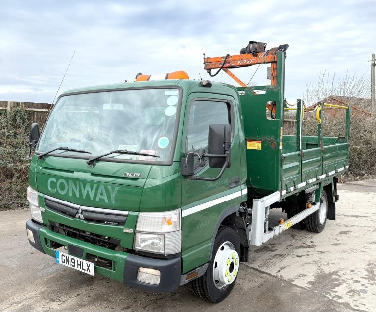 2019 MITSUBISHI CANTER 7C15 TARMAC TIPPER EURO-6 U-LEZ MANUAL GEARS 135,000 MILE