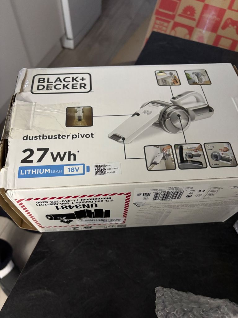 Black and Decker DustBuster pivot