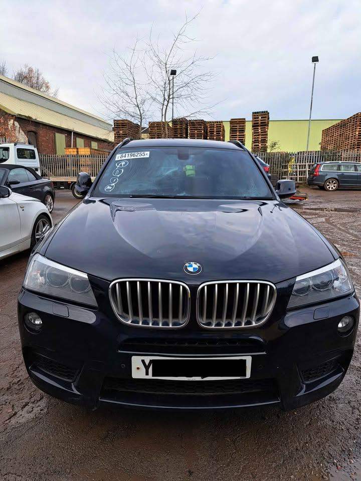 BMW X3 3.0D M SPORT PRE LCI F25 BREAKING PARTS BUMPER BONNET LIGHT WING SLAM PANEL LIGHT AIRBAG