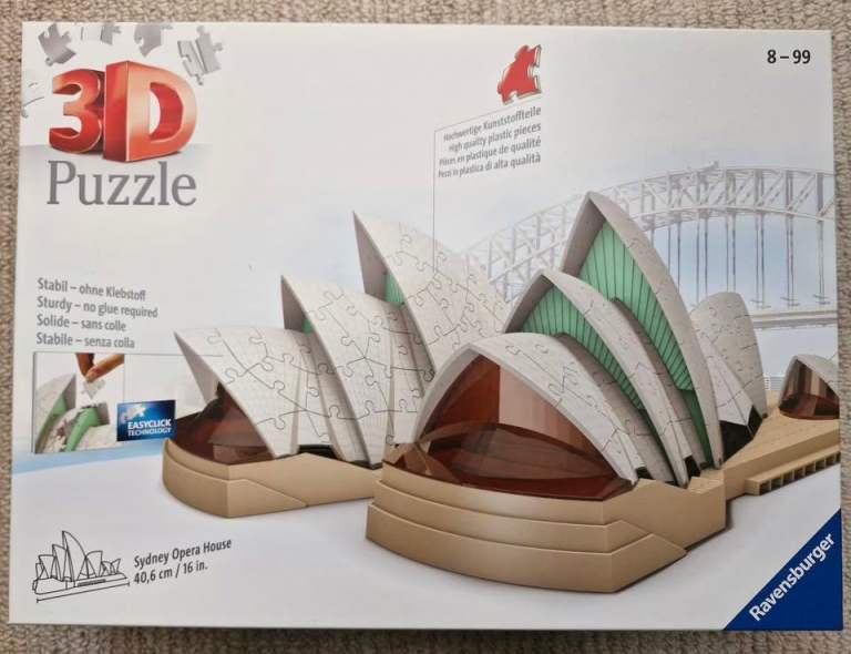 Ravensburger Sidney Opera House 3D jigsaw puzzle