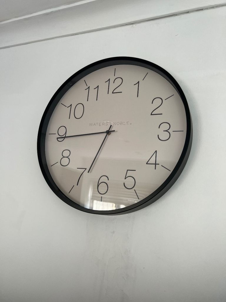 Huge IKEA Stylish Kitchen clock only £10