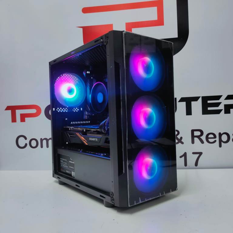 Custom Built Gaming Computer PC | AMD Ryzen | 16GB RAM | 1TB SSD | 8GB Graphics