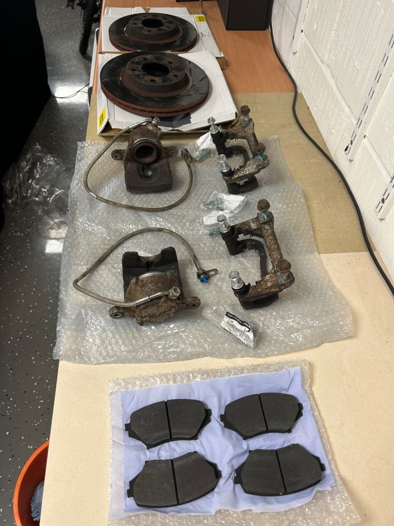 MX5 NC Complete front brake upgrade kit