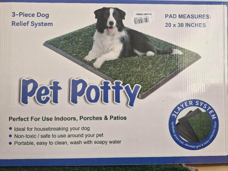 3 piece dog relief system 